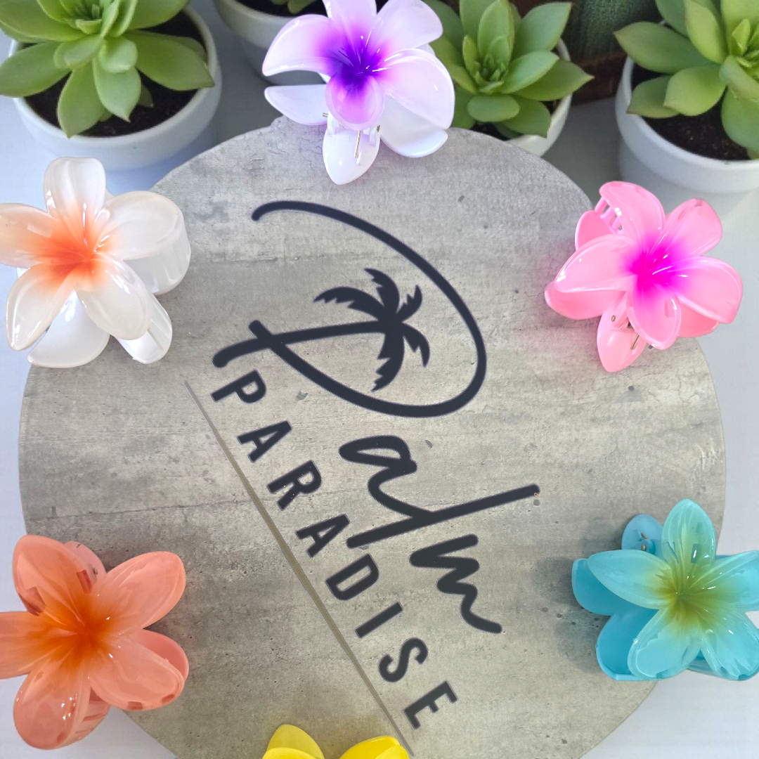 'Tropical Flower Hair Clip'
