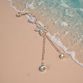 'Midnight Muse' Rosegold and silver