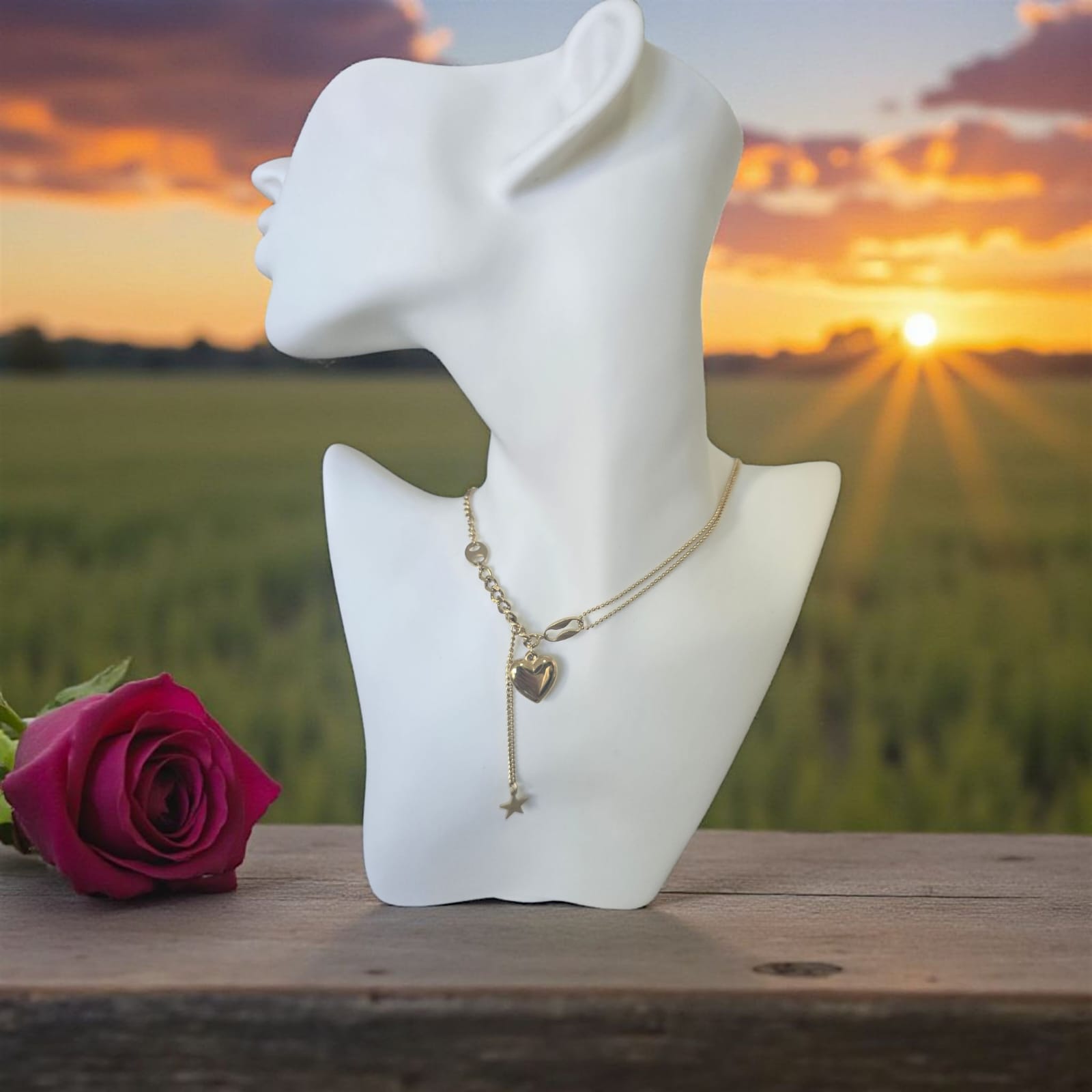 'Heart of Golden Constellations' Chain.